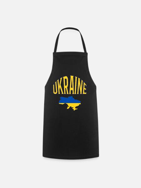 Ukraine - Kochschürze - Schwarz