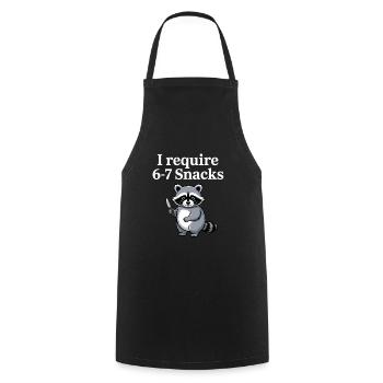 6-7 Refroidisseur de mèmes Internet 6 7 Raton laveur - Tablier de cuisine - noir - Devant - AI Model Male 185 dark (185cm)