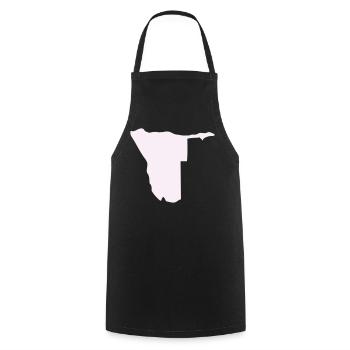 Nambia Silhouette - Cooking Apron - black - Front - AI Model Male 185 dark (185cm)