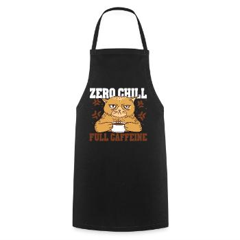 Energy Drink - Cooking Apron - black - Front - AI Model Male 185 dark (185cm)