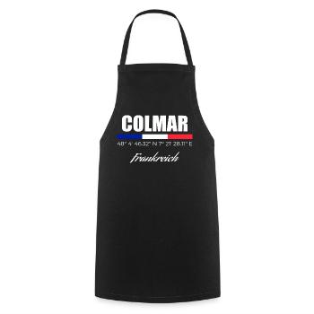 Colmar - Tablier de cuisine - noir - Devant - AI Model Male 185 dark (185cm)