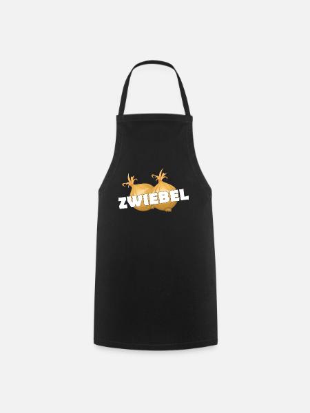 ZWIEBEL - Kochschürze - Schwarz
