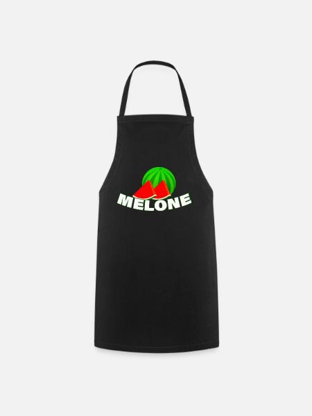 MELONE - Kochschürze - Schwarz