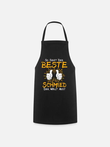 Schmied Geschenkidee - Kochschürze - Schwarz