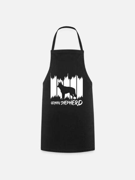 German Shepherd - Kochschürze - Schwarz