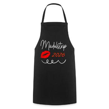 Girls' Trip 2026 Girls' Trip Girls' Tour Girls' Trip - Cooking Apron - black - Front - AI Model Male 185 dark (185cm)