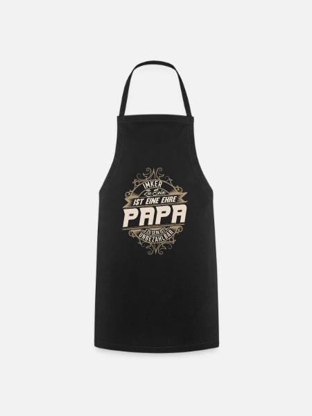Imker Papa - Kochschürze - Schwarz