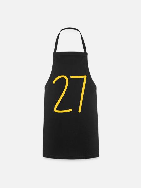 27 - Kochschürze - Schwarz