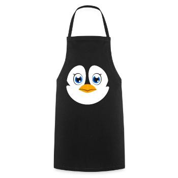 Dabbing Unicorn Hunter Camo Archer Bow Hunter - Cooking Apron - black - Front - AI Model Male 185 dark (185cm)