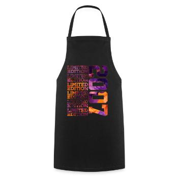 19E ANNIVERSAIRE ÉDITION LIMITÉE 2007 - Tablier de cuisine - noir - Devant - AI Model Male 185 dark (185cm)