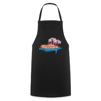 Holidays Incekum - Cooking Apron - black - Front - AI Model Male 185 dark (185cm)