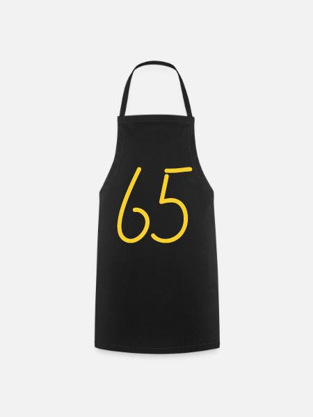 65 - Kochschürze - Schwarz