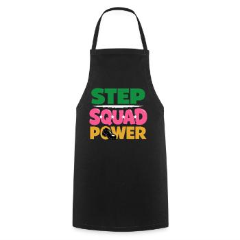 Irish Dance Step-dancing Celtic Fan - Cooking Apron - black - Front - AI Model Male 185 dark (185cm)