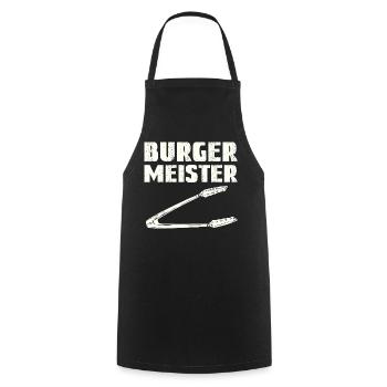 Citizen Champion - Cooking Apron - black - Front - AI Model Male 185 dark (185cm)
