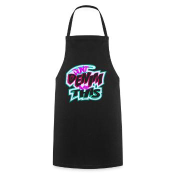 Don't Denim Me This - Cooking Apron - black - Front - AI Model Male 185 dark (185cm)