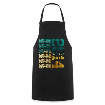 ÉDITION LIMITÉE 2014 12 ANS 12E ANNIVERSAIRE - Tablier de cuisine - noir - Devant - AI Model Male 185 dark (185cm)