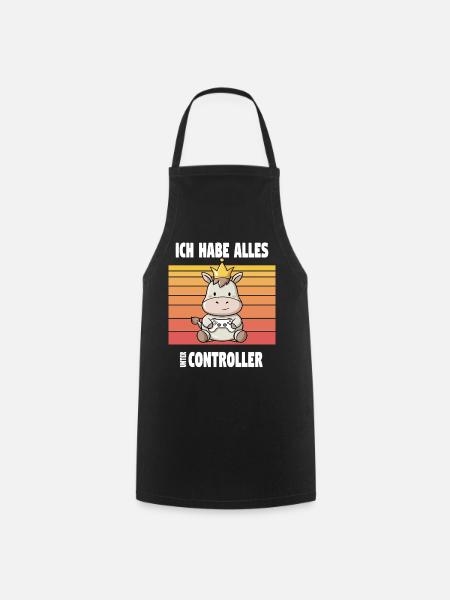 gaming animal design - Kochschürze - Schwarz