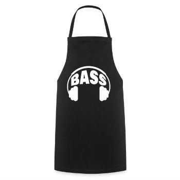 Bass - Cooking Apron - black - Front - AI Model Male 185 dark (185cm)