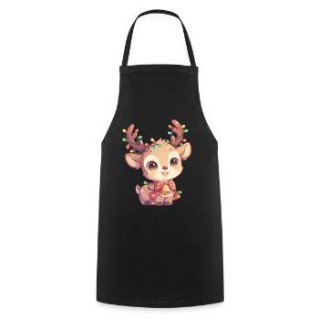 Renne Renne - Tablier de cuisine - noir - Devant - AI Model Male 185 dark (185cm)