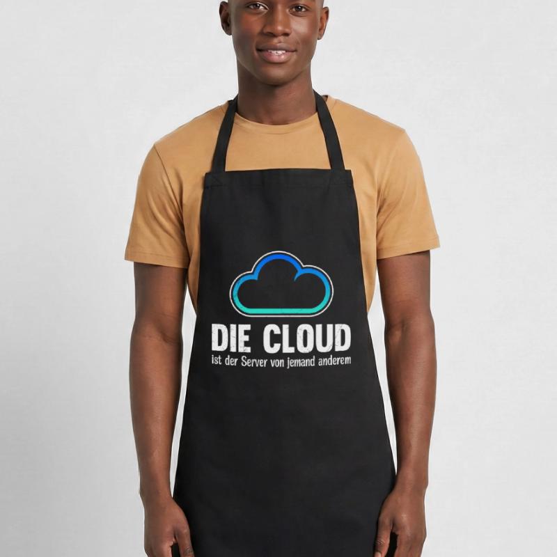 Coder THE CLOUD IS SOMEONE ELSE'S SERVER Cooking Apron