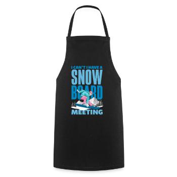 Télésiège de réunion de snowboard snowboard - Tablier de cuisine - noir - Devant - AI Model Male 185 dark (185cm)
