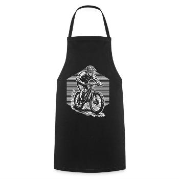 Love VTT Look clair pour le VTT - Tablier de cuisine - noir - Devant - AI Model Male 185 dark (185cm)