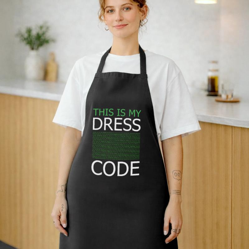 Voici mon code vestimentaire – Code vert Tablier de cuisine