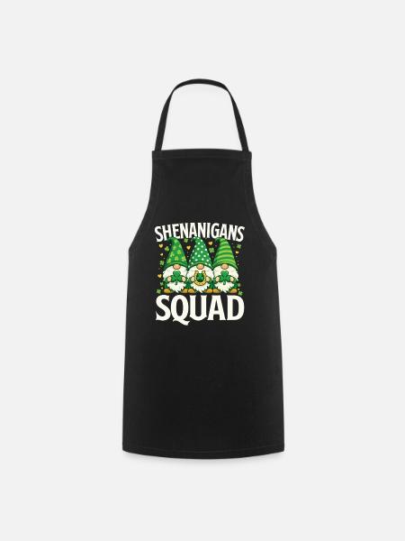 Shenanigans-Mannschaft St Patrick's Irish - Kochschürze - Schwarz