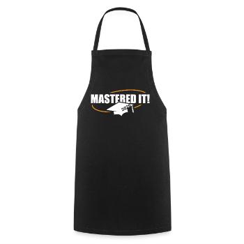 Master 2026 Graduation Graduation - Cooking Apron - black - Front - AI Model Male 185 dark (185cm)