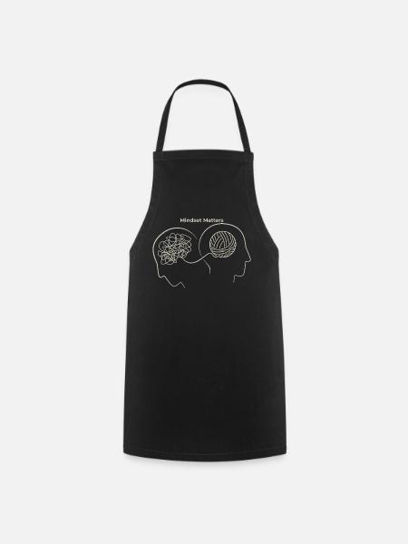 Mindset Matters: Thought Nodes - Cooking Apron - black