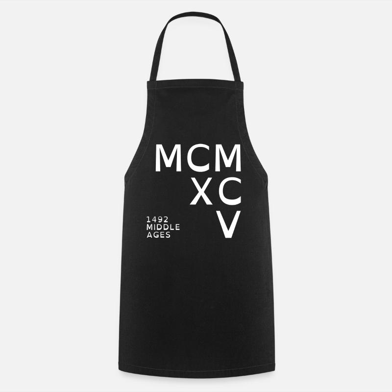 1995_COMPANY_white - Cooking Apron - black