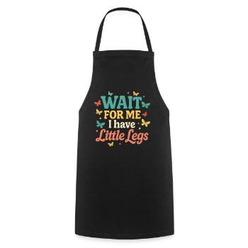 Cute Saying Humor Meme Funny Gift Idea - Cooking Apron - black - Front - AI Model Male 185 dark (185cm)