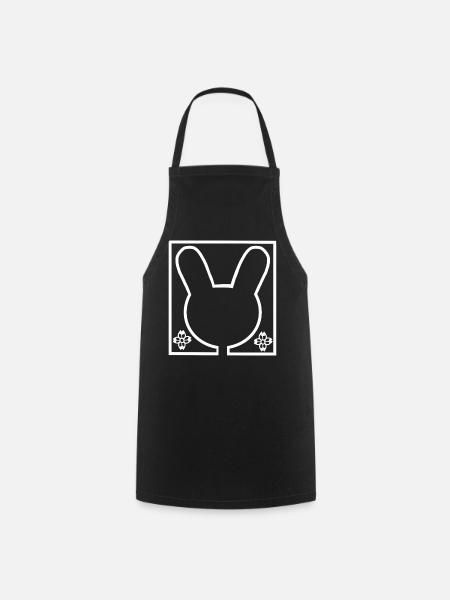 NousagiBrand - Cooking Apron - black