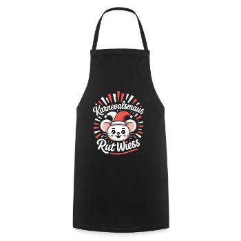 Carnival Mouse Rut Wiess Cologne Cologne Cologne Carnival Mouse - Cooking Apron - black - Front - AI Model Male 185 dark (185cm)