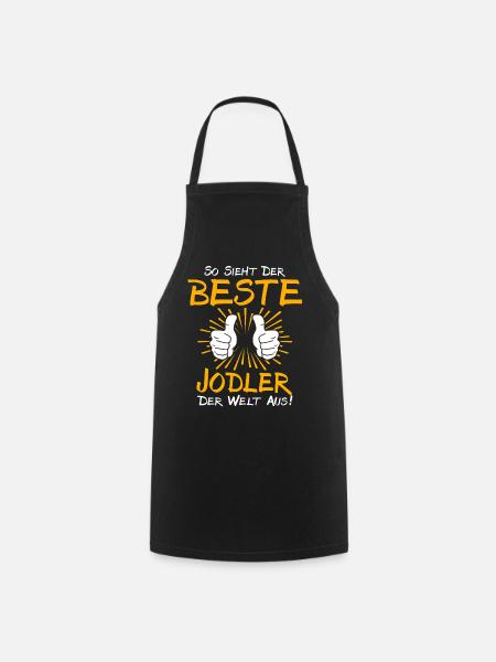 Jodler Geschenkidee - Kochschürze - Schwarz