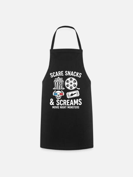 Scare Snacks & Screams - Kochschürze - Schwarz