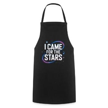Astronomer Galaxy Outerspace Universe Astronomy - Cooking Apron - black - Front - AI Model Male 185 dark (185cm)