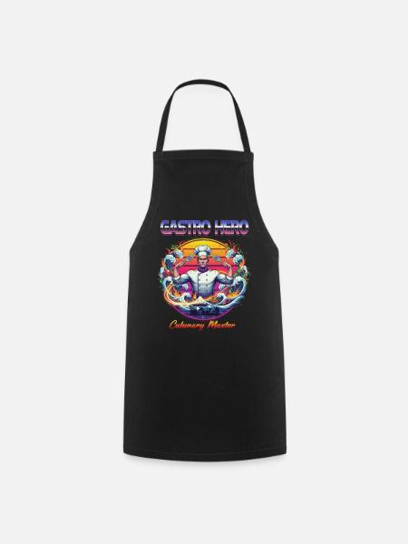 Gastro Hero - Kochschürze - Schwarz