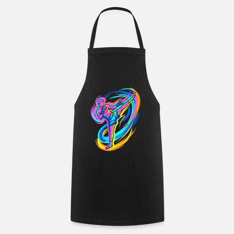Kickboxer - Cooking Apron - black