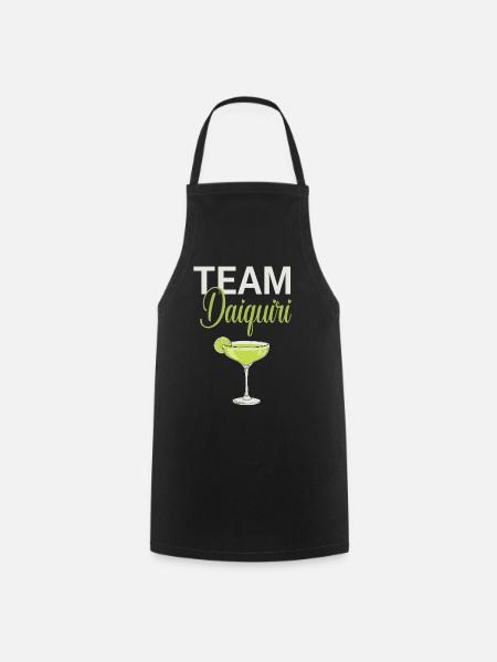 Junggesellinnenabschied Cocktail Team Daiquiri - Kochschürze - Schwarz