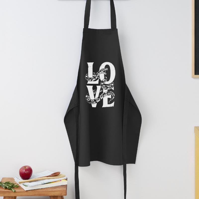 King Python Snakes LOVE Terrarium Python Cooking Apron