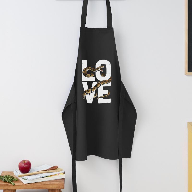 King Python Snakes LOVE Terrarium Python Cooking Apron