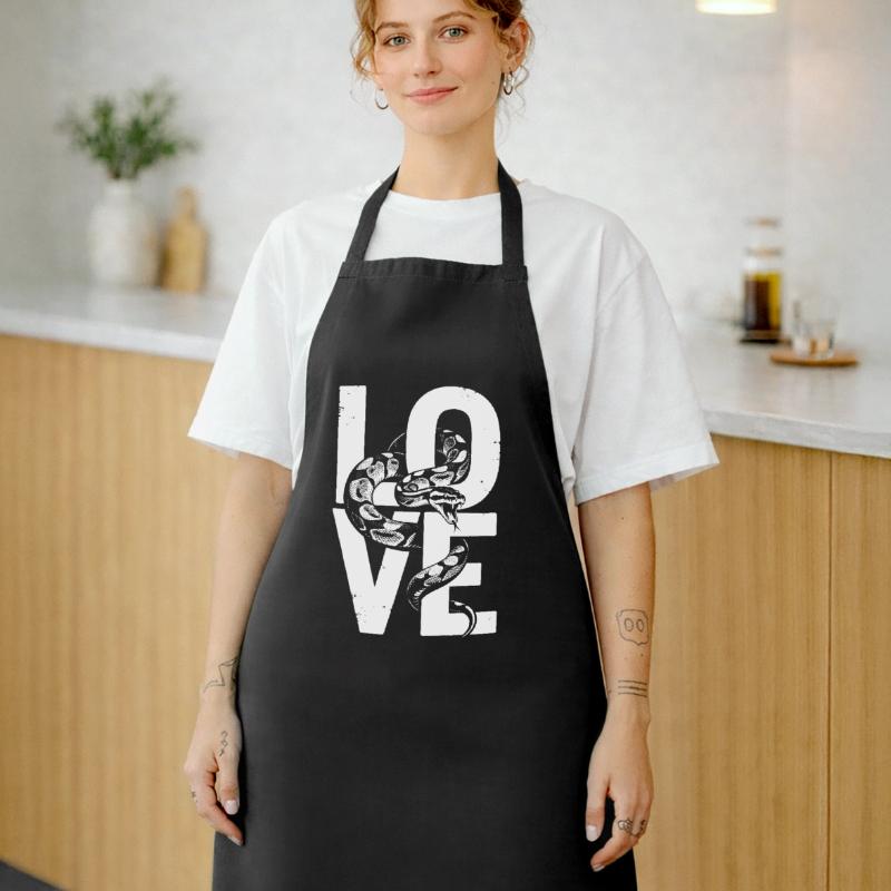 King Python Snakes LOVE Terrarium Python Cooking Apron