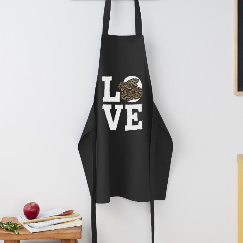 King Python Snakes LOVE Terrarium Python Cooking Apron