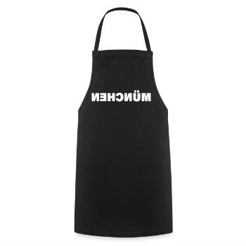 Munich - Tablier de cuisine - noir - Devant - AI Model Male 185 dark (185cm)
