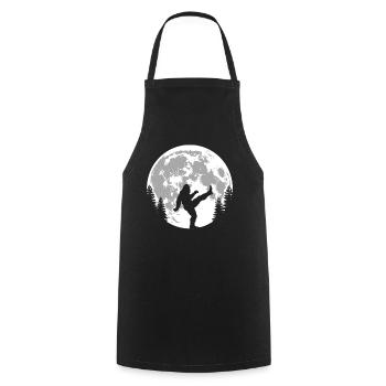 Bigfoot Kickboxing - Tablier de cuisine - noir - Devant - AI Model Male 185 dark (185cm)