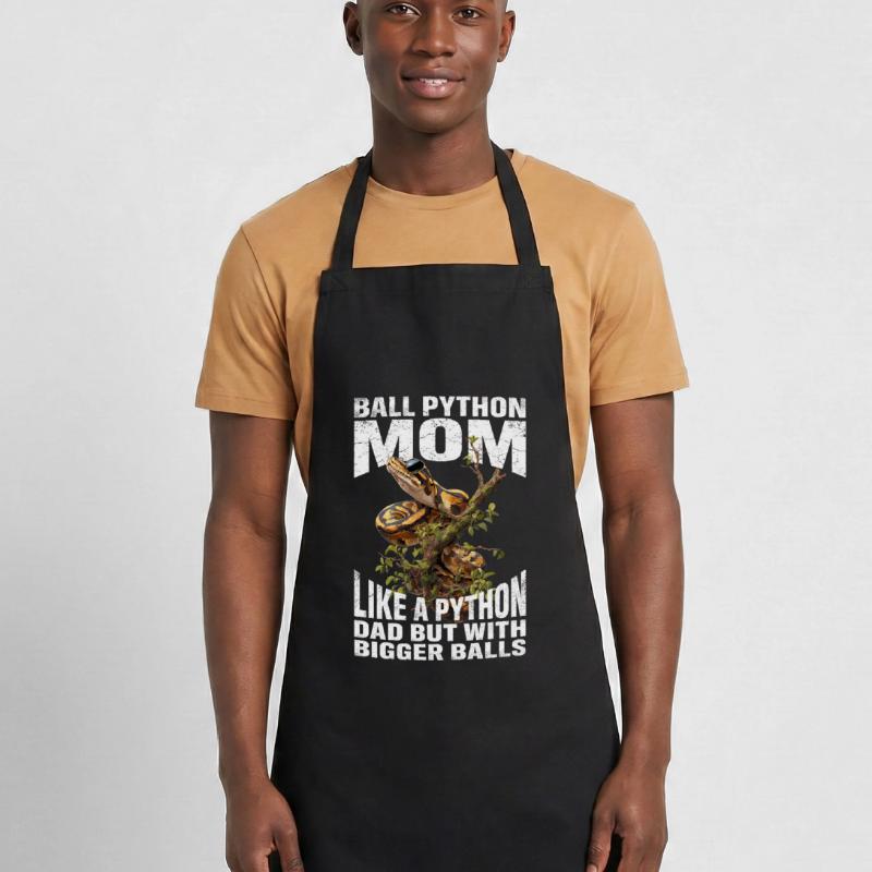 Maman Python roi Maman Serpents Terrarium Python Tablier de cuisine