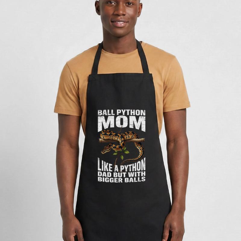 Maman Python roi Maman Serpents Terrarium Python Tablier de cuisine