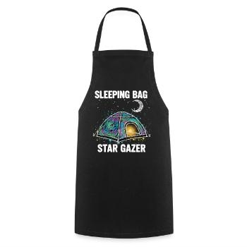 Schlafsack Star Gazer Campingzelt - Kochschürze - Schwarz - Vorne - AI Model Male 185 dark (185cm)