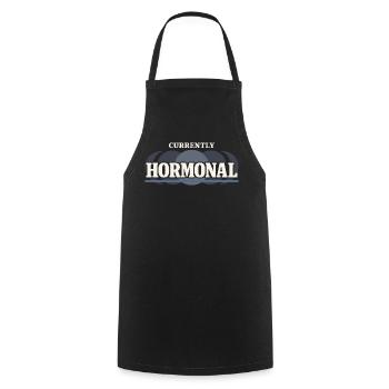 Perimenopause Humor Perimenopause - Kochschürze - Schwarz - Vorne - AI Model Male 185 dark (185cm)